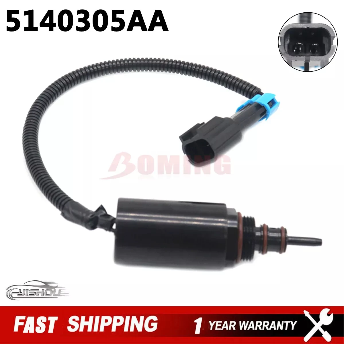 Turbo Wastegate Solenoid For Dodge Cummins Ram 1500 2500 3500 5.9L 5140305AA 4036054 5183354AA 68002982AA 5135786AB