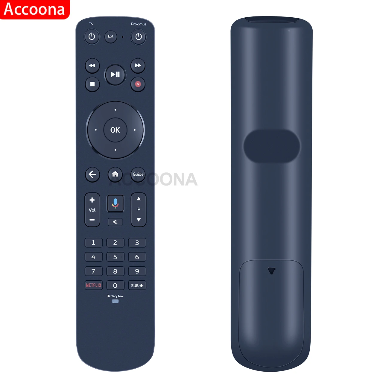جهاز التحكم عن بعد الصوتي rc4083402/01br ، ل adsl-bc ، القرب ، التلفزيون ، v7