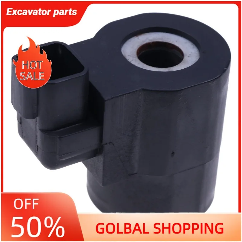 

Solenoid Valve Coil 85827995 For Case 580M 580N 590SM 590SN New Holland B95 B110