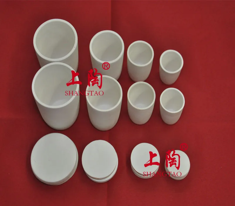 Heat Resistance High-Temperature Gold Melting Zirconia Ceramic Crucible