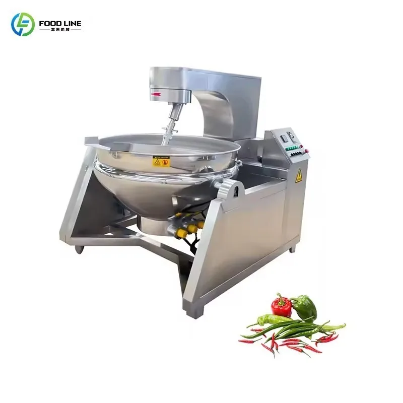 Automatic Sauce Production Line Stainless Steel Processing Equipment for Condiment and Dressing Factory