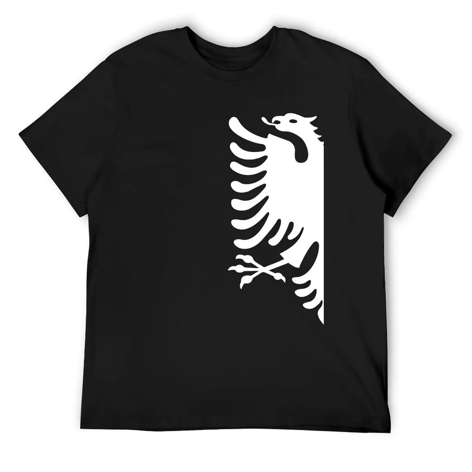 

Albanian Eagle T-Shirt sweat summer top funny meme t-shirts anime t shirts mens white t shirts