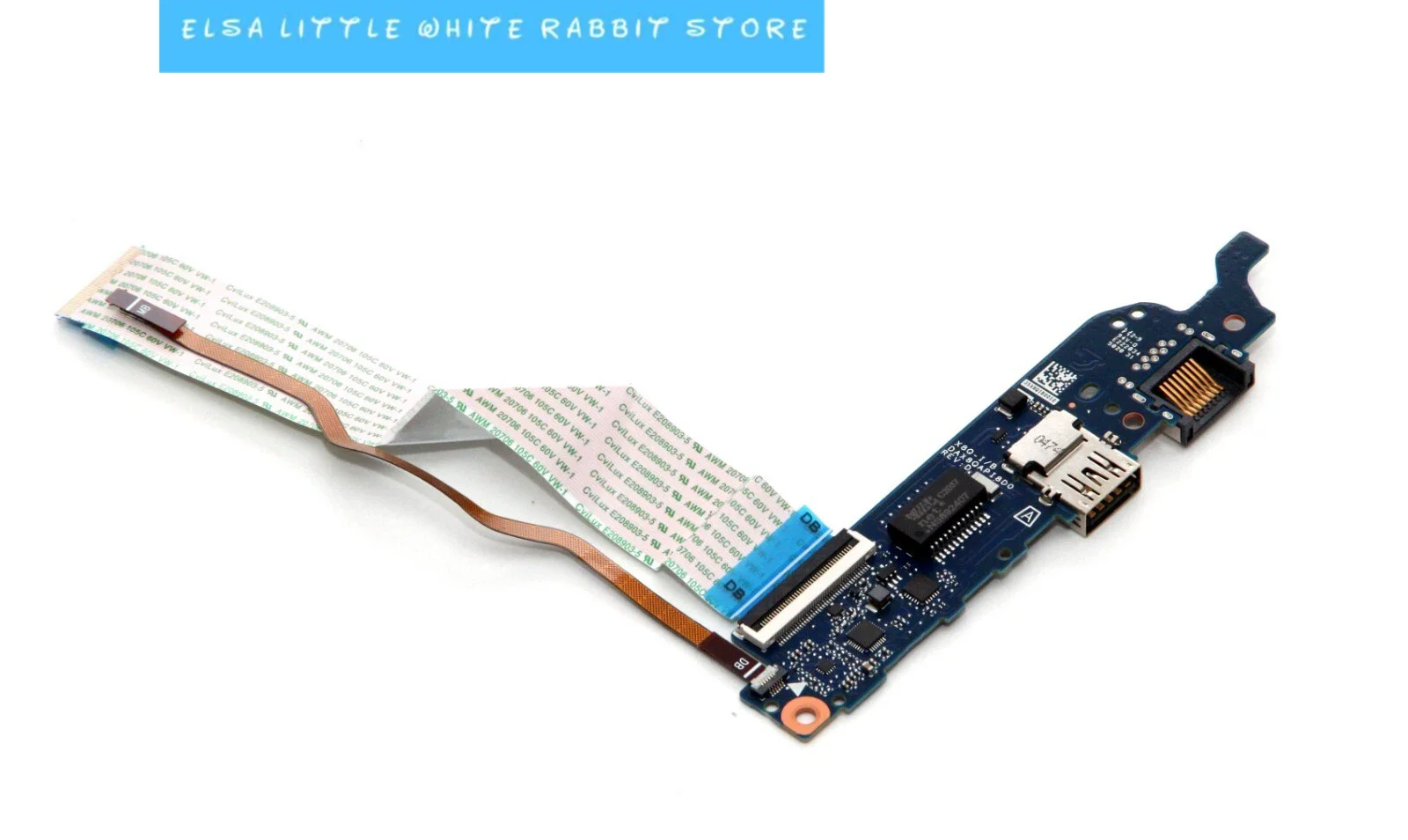 PARA HP ProBook 450 G8 440 G9 Laptop USB Placa de cartão Ethernet com cabo DAX8QAPI8D0