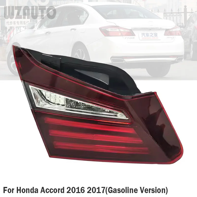 

Brake Lamp Stop Indicator Light Rear Bumper Inner Tail Light Housing Tail Lamp Cover For Honda Accord 2016 2017 Gasoline Version