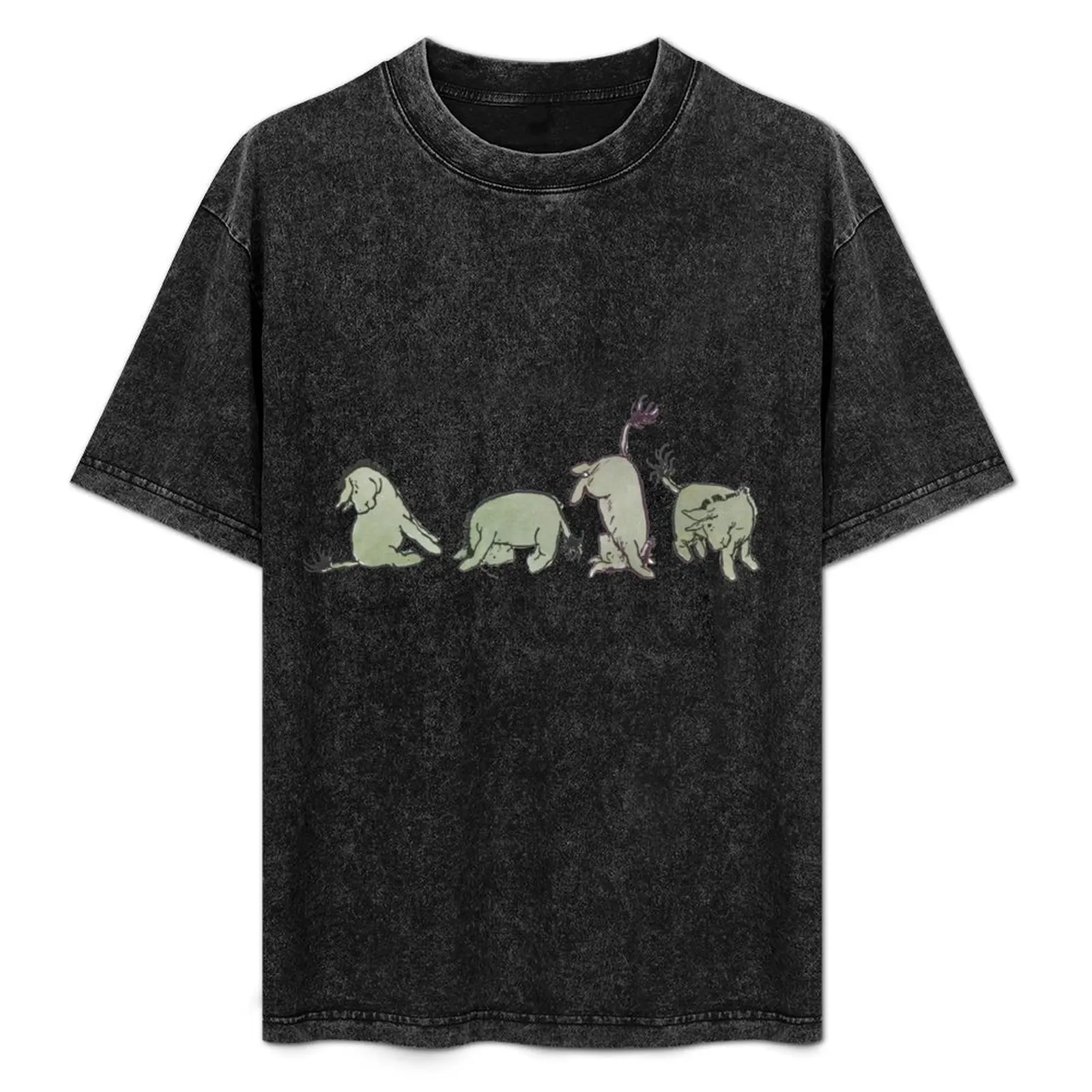 

Футболка Eeyore Tumble, повседневная футболка на Хэллоуин
