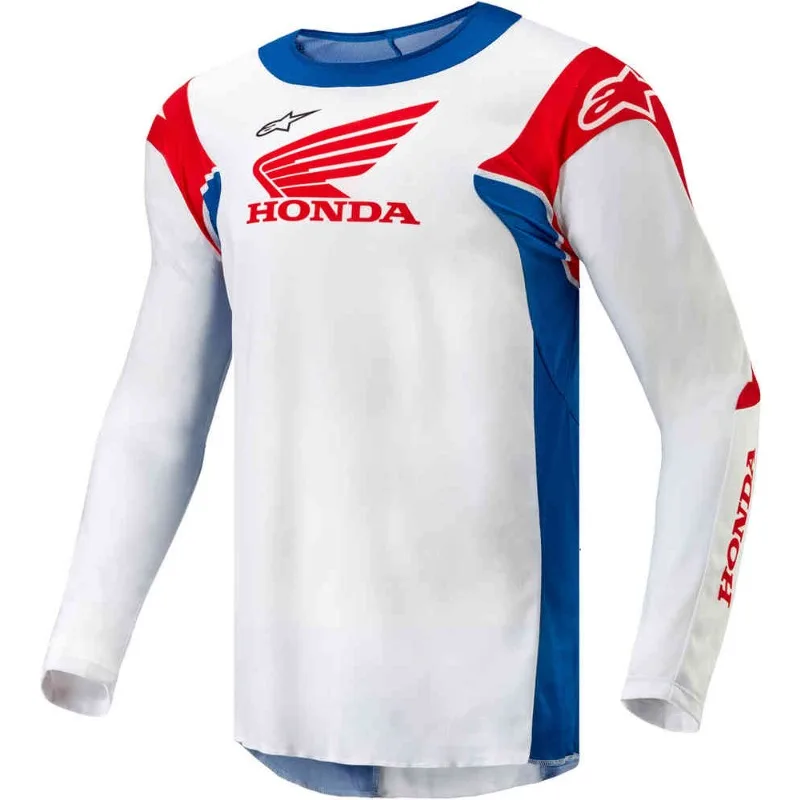 

2025 New Off-road Motorcycle Riding T-shirt Fast-drying Breathable Long-sleeved Men's and Women's Honda Riding Clothes