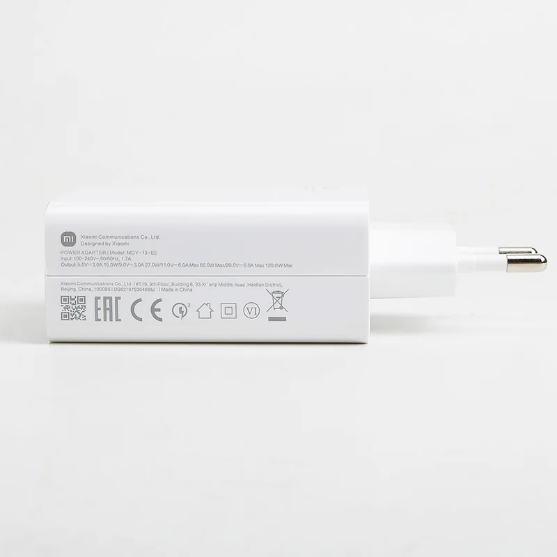 Xiaomi 11T Pro Fast Charger 120W originale EU Turbo Quick charge 6A cavo USB C per MI 12 pro ultranote 11t pro POCO X3 X4 M4