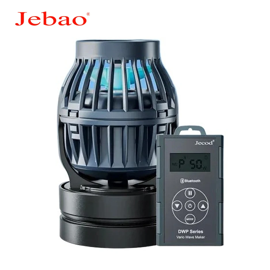 

Jecod Jebao DWP Series Bluetooth Smart Vario DC Aquarium Wave Maker Pump App Control Fish Tank Intelligent Mute Wavemaking Pump