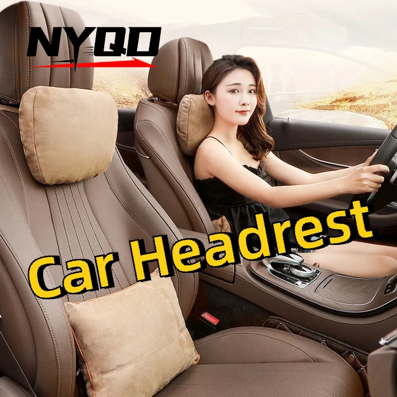 Car Headrest Neck Support Travel Pillow Maybach Design S Class Soft  Universal Top Quality Adjustable Seat Pillows Car Accessory