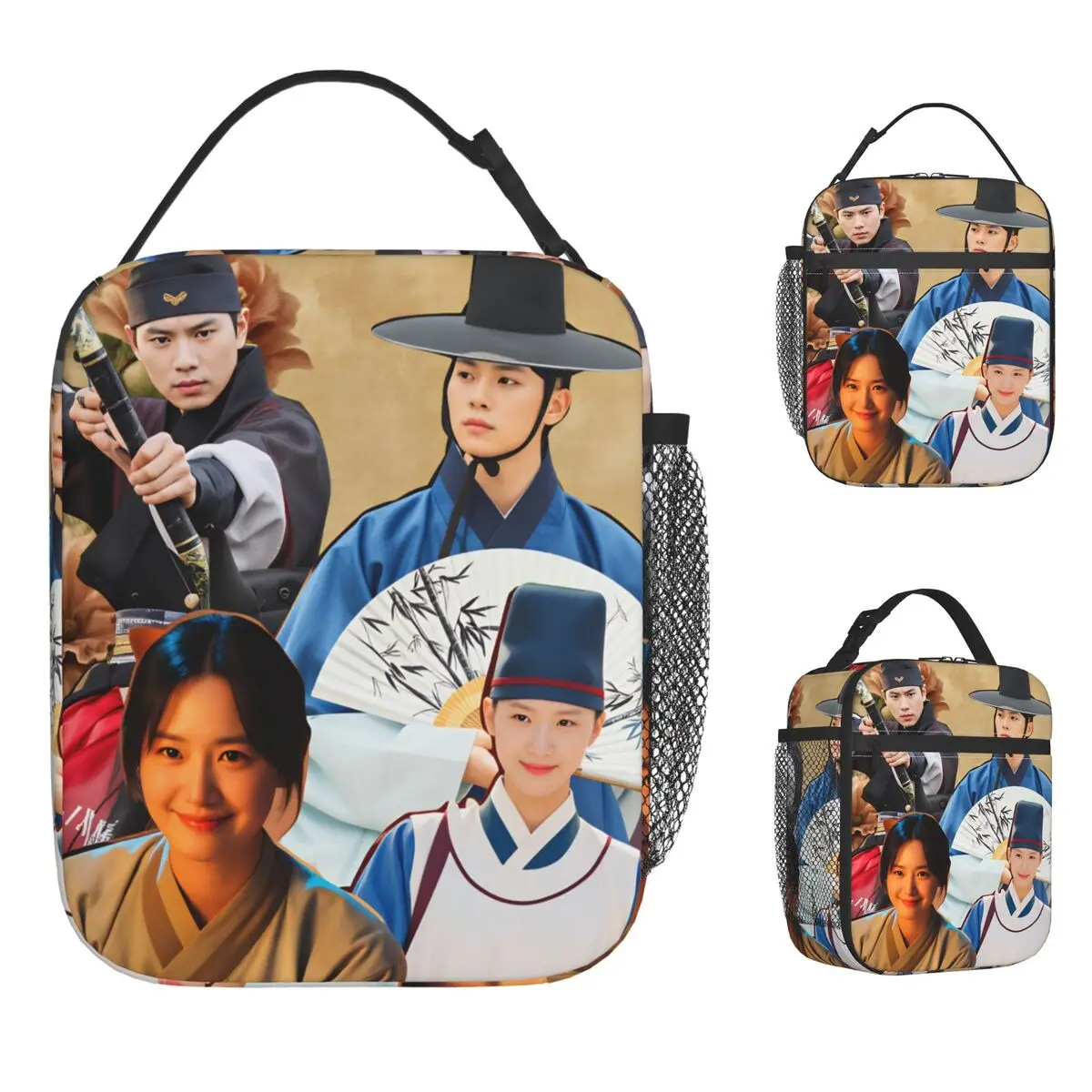Série TV chaude amour Couple Bon appétit votre majesté sac à déjeuner boîte à déjeuner voyage Portable fermeture éclair thermique fourre-tout sacs à main sac isotherme