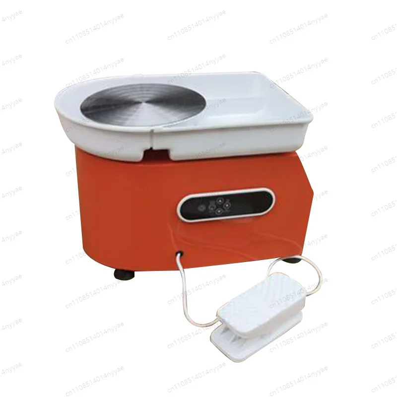 

LCD Touch Pottery Wheel, Infinite Variable Speed Ceramic Machine for School, Studio & Kids, Professional Art Tool