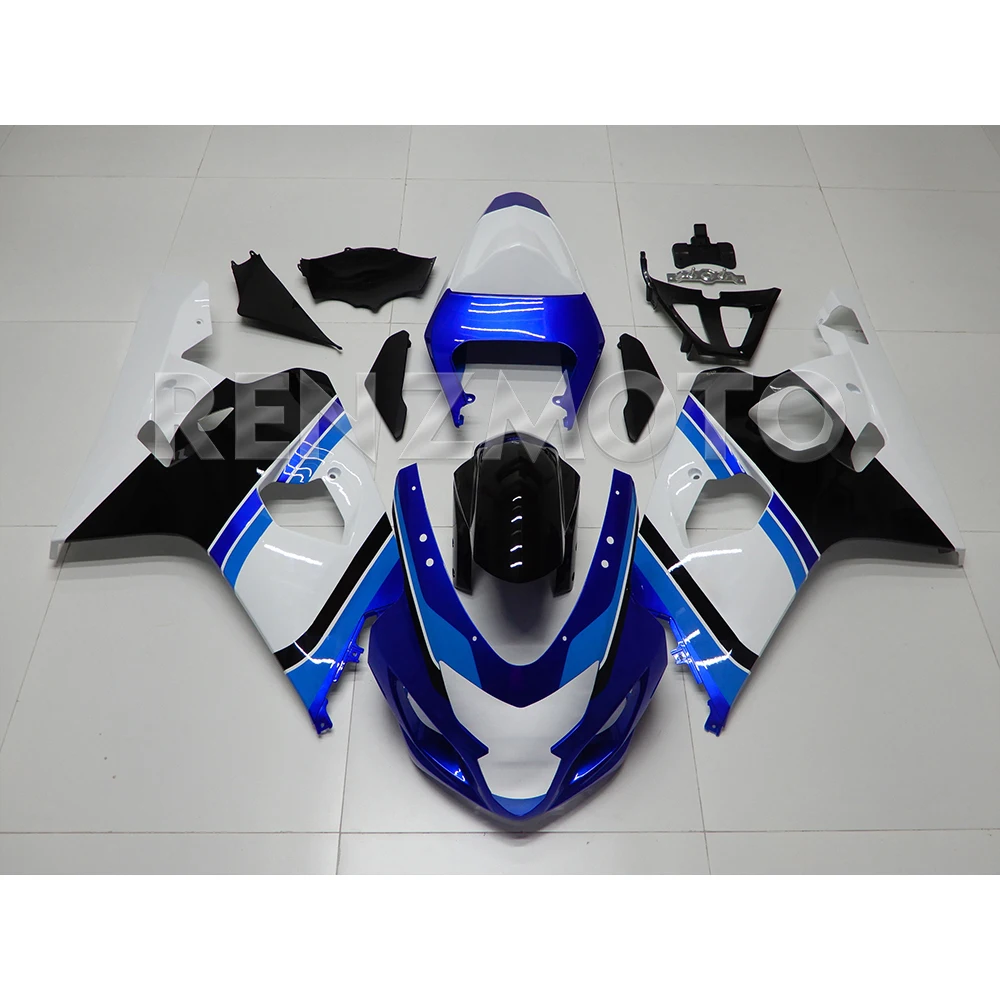 For Suzuki GSX-R600 R750 04-05 K4 K5 Motorcycle Fairing Set ABS Plastic Guard Plate Body Kit Decoration Injection Shell