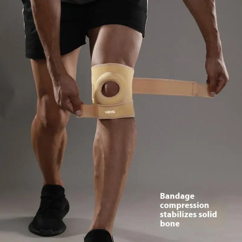 1Pc 膝蓋骨膝ブレース膝圧縮スリーブサポート女性男性膝痛関節炎痛みスポーツ膝ガード膝パッド