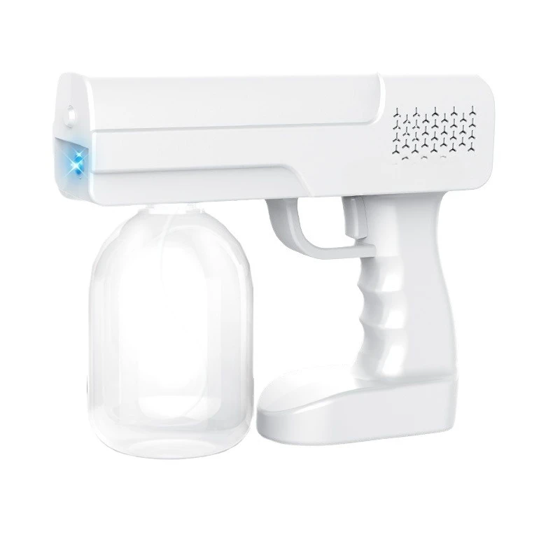 Wiederaufladbare Spritzpistole, kabelloser Nano-Sterilisator für den Haushalt, Handzerstäubungs-Desinfektionsgreifer für den Innenbereich