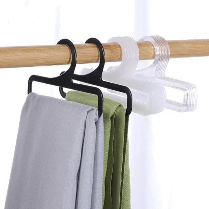 1/5PCS Rectangular Scarf Rack 14cm Mini Hanger Travel Out Convenient Drying Rack Plastic Thicken Non-slip Panties Sock Hanger