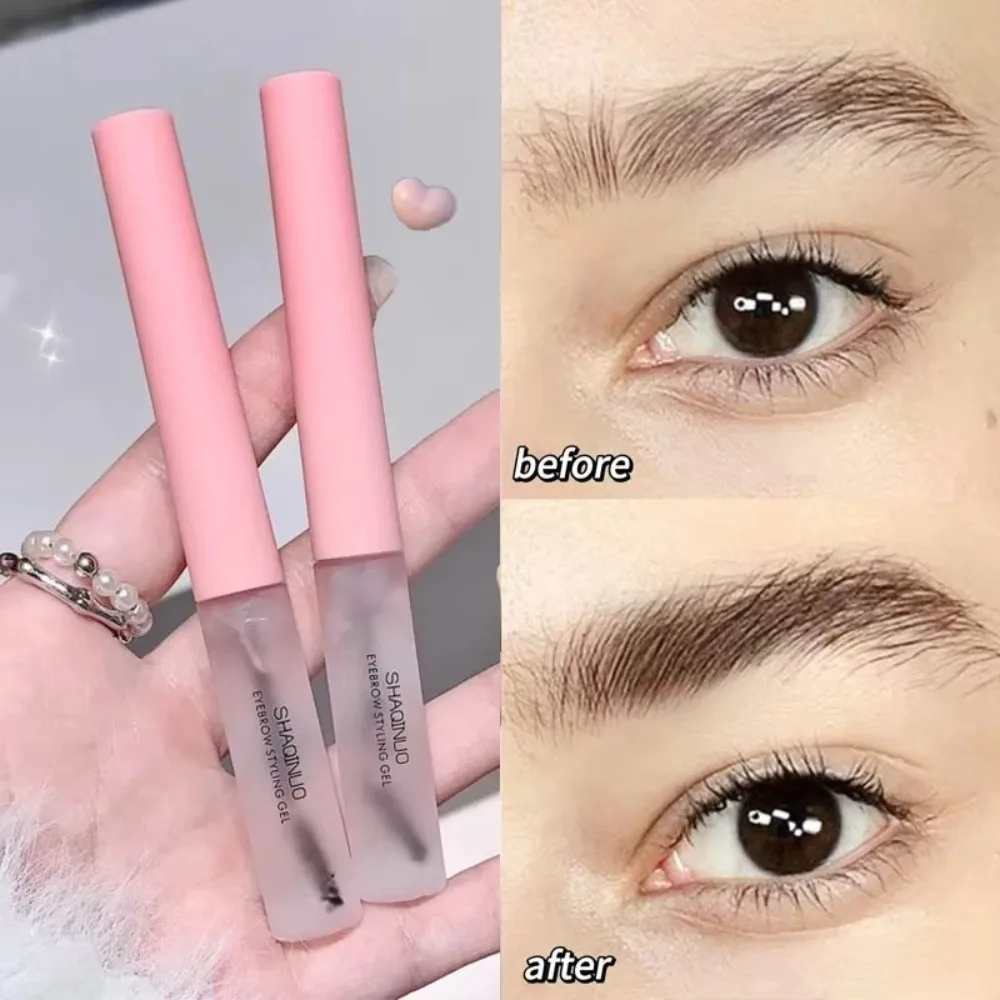 Waterproof Eyebrow Styling Gel Lasting Makeup Clear Liquid Styling Cream Transparent Eyebrow Sealed Layer Cosmetic