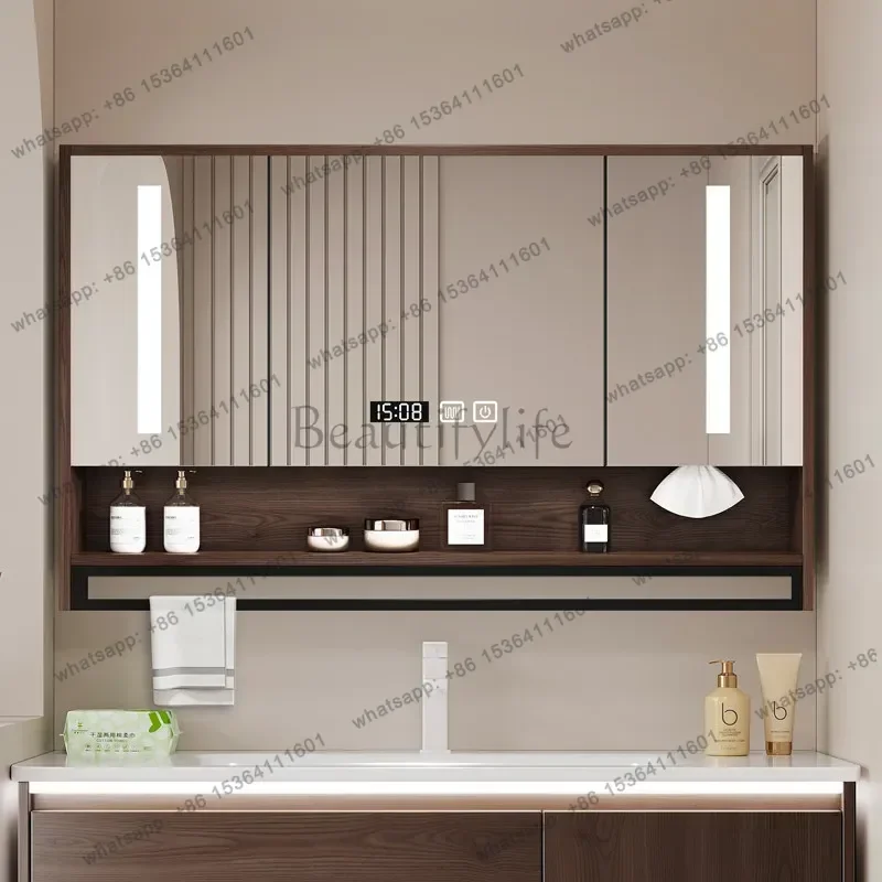 LSDisplay Makeup Wall Storage Skincare Cupboard Accessories Organizer Gabinete Home Furniture Wooden Decorations Bathroom Cabine