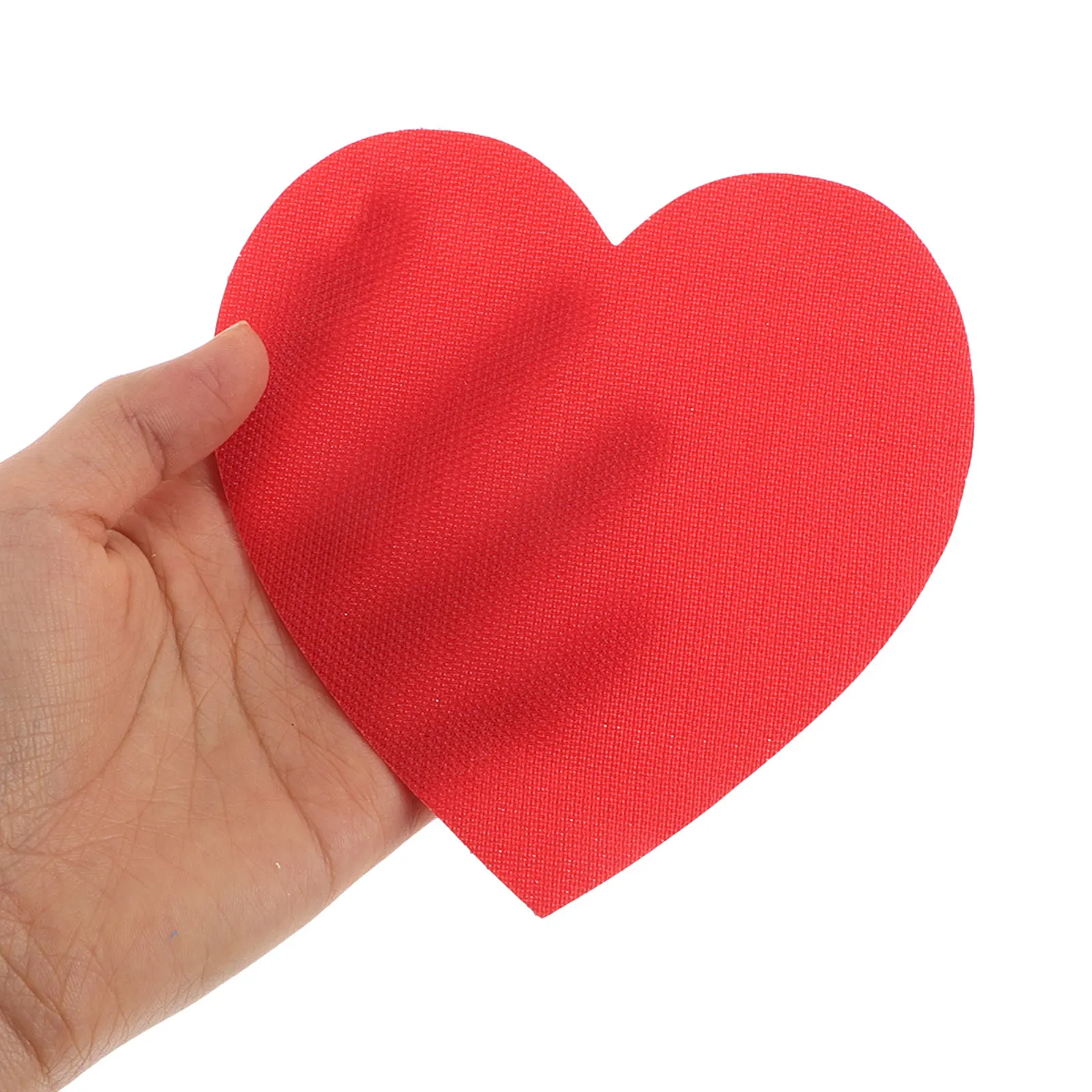 

30Pcs Heart-Shaped Carpet Spot Markers for Classroom 125Mm Nylon Floor Dots Colorful Positioning Educational Activity Spots