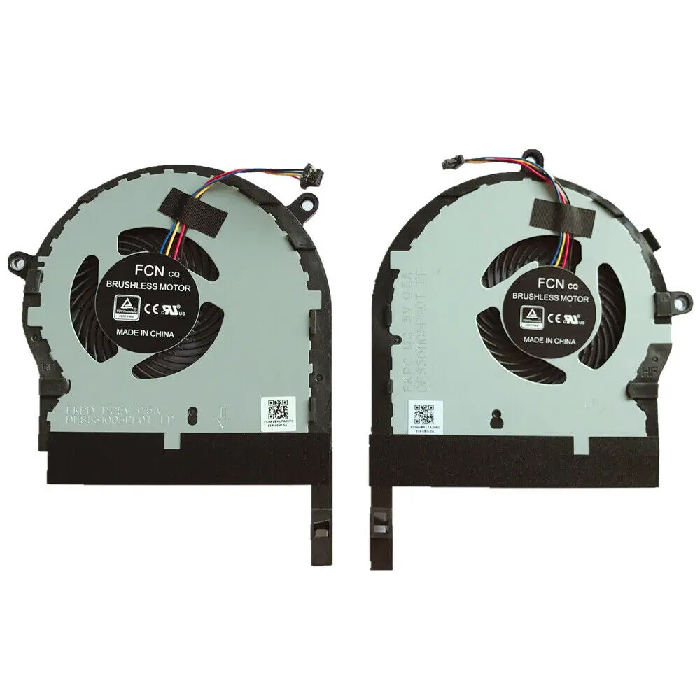 Laptop CPU GPU Cooling Fan For ASUS TUF Gaming FX504 FX504G FX504GD FX504GE FX504GM 13NR00J0P02011