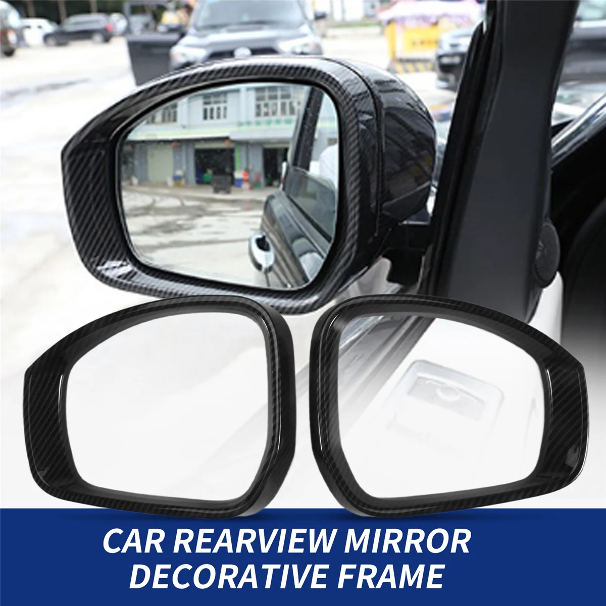 

Прочная накладка на рамку внешнего бокового зеркала заднего вида автомобиля для Land Rover Discovery