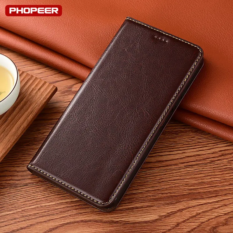 Luxury Genuine Leather Case For Motorola Moto edge 20 30 40 Pro Ultra Lite 30 Neo Wallet Cover Flip Case