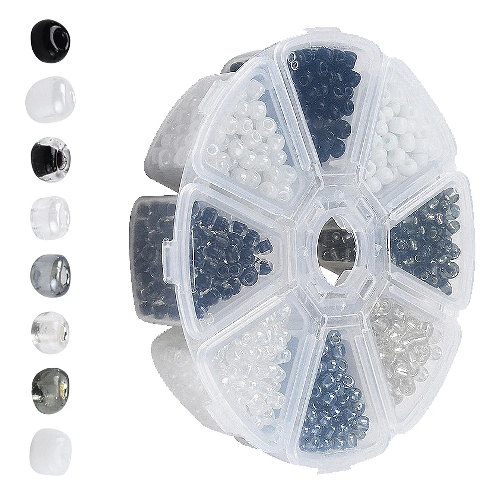 

Jewelry Spacer Charms Glass Loose Beads DIY Necklace Bracelet Making Material Exquisite Gifts for Friends Relatives