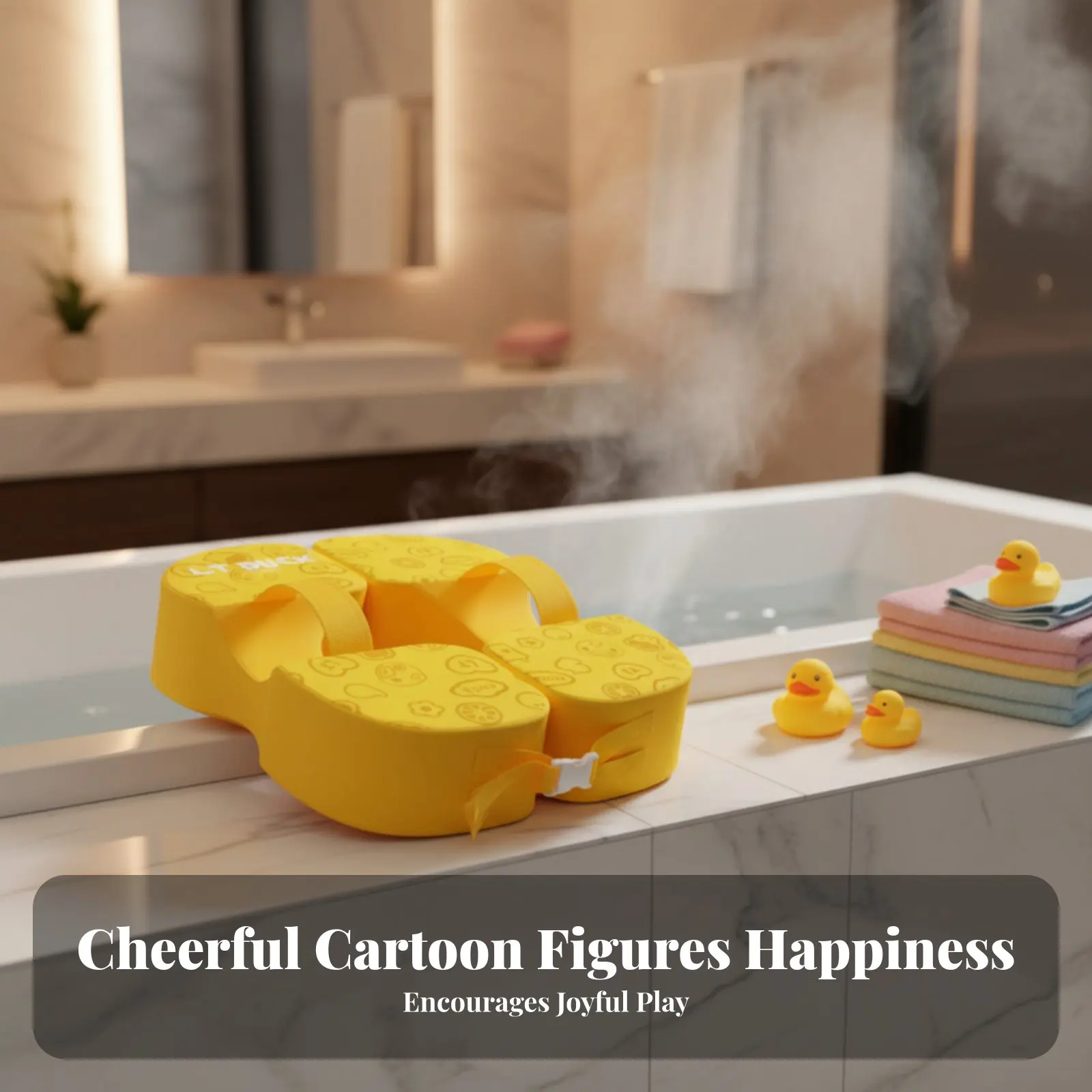 ห่วงยางลอยน้ำสำหรับเด็กทารกแบบไม่ต้องเป่าลม, ห่วงยางลอยน้ำแบบปรับได้, ลายการ์ตูนไดโนเสาร์, ถอดออกได้, วัสดุ EPE นุ่ม, สำหรับสระว่ายน้ำและศูนย์กิจกรรมทางน้ำ