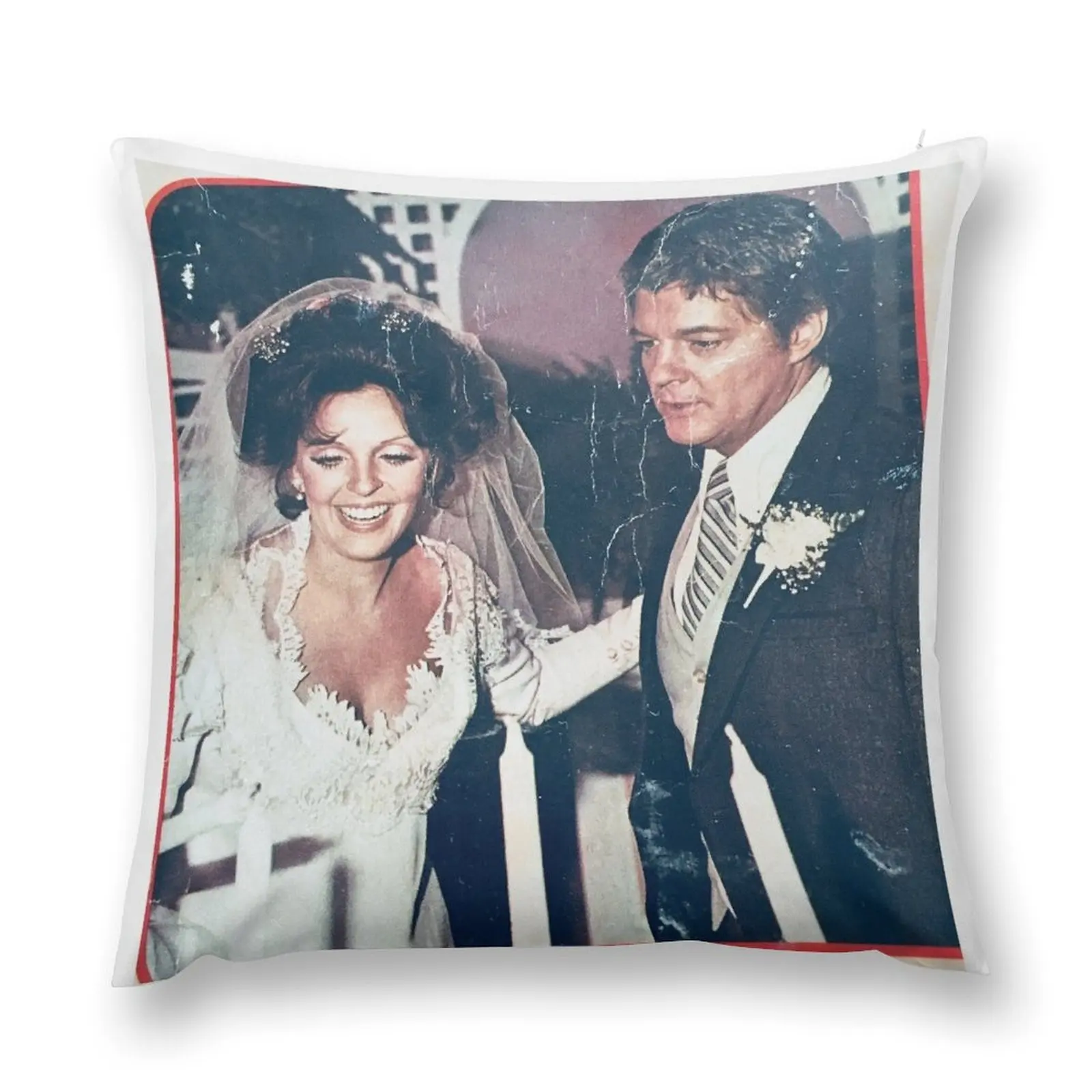 

Doug and Julie, married at last! Throw Pillow christmas pillow case Pillowcase Pillow Cases Decorative