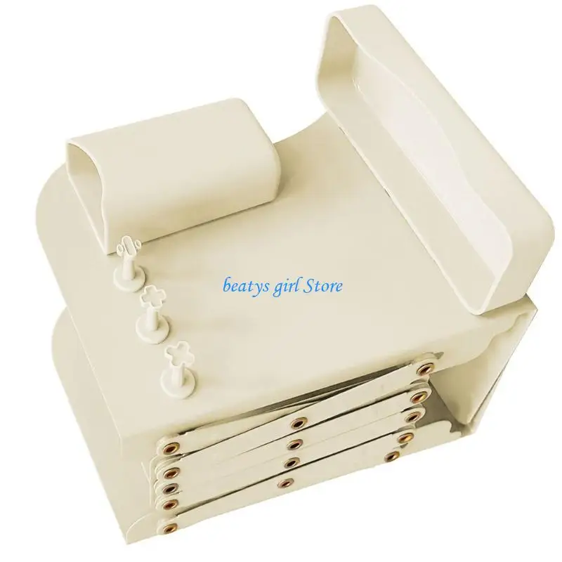 C7AB Adjustable Bookend Book Holder for Shelves, Metal Book End Magazine Holder