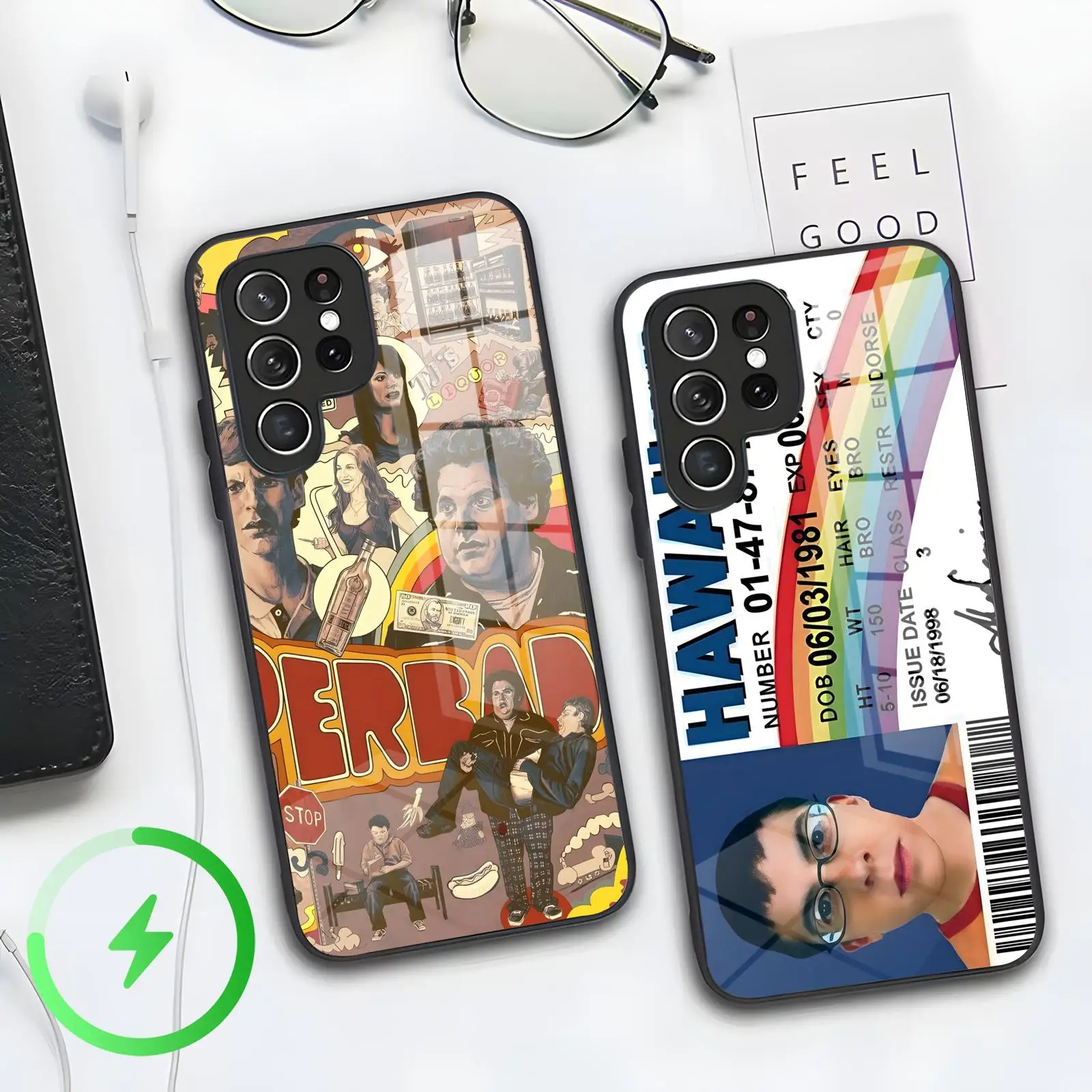 Mclovin Movie Superbad  Phone Case For Samsung S26 S25 S24 S23 S22 S21 Plus Ultra Note20 Magnetic Glass Phone Case