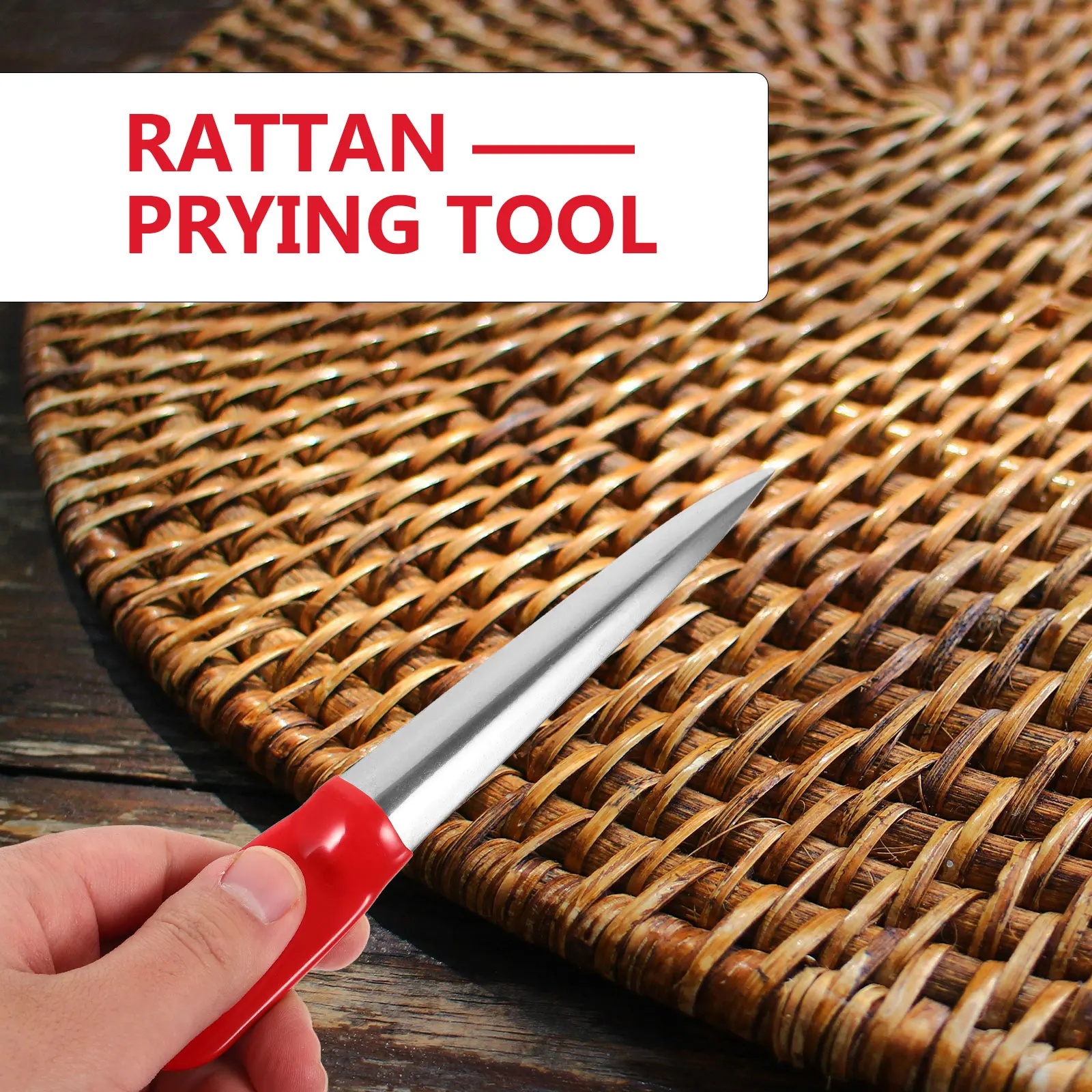 

1 set 1 Set Wicker Rattan Repair Tool Metal Kit Basket Weaving Cutter Furniture Fixing Durable Long Lasting Gift For