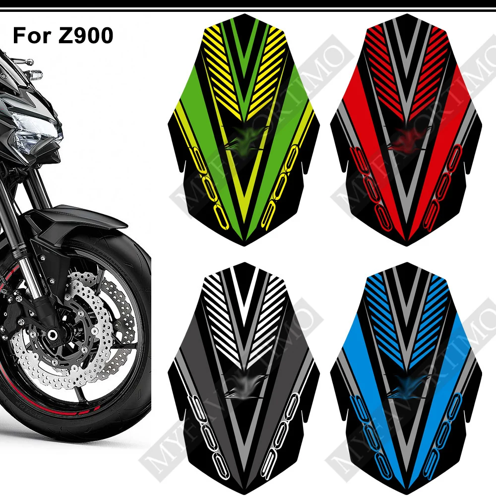 For Kawasaki Z 900 Z900 Motorcycle 2020 2021 Fairing Stickers Side Tank Pad Protector Fender Decal Kit