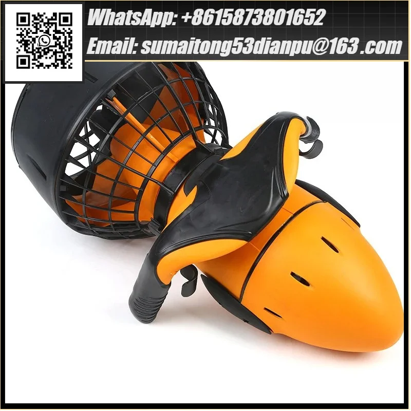 Premium Electric Diving Scooter - Dual-Speed 500W Water Propeller for Underwater Exploration & Pool Sports Equipment