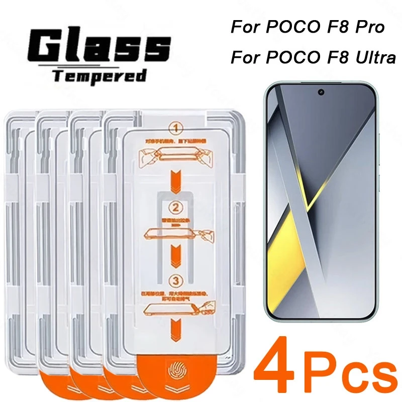 Easy Installation Dust Free Screen Glass For Xiaomi POCO F8 