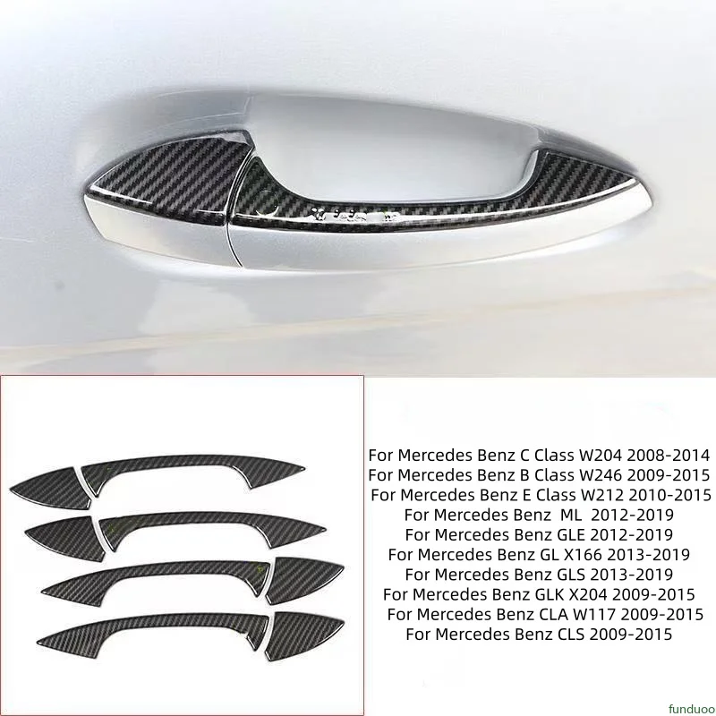 Für Mercedes Benz C E B GLK GLE ML Klasse CLA CLS W204 X204 W212 W246 W166 W117 Auto Türgriff Abdeckung Trim Styling Zubehör