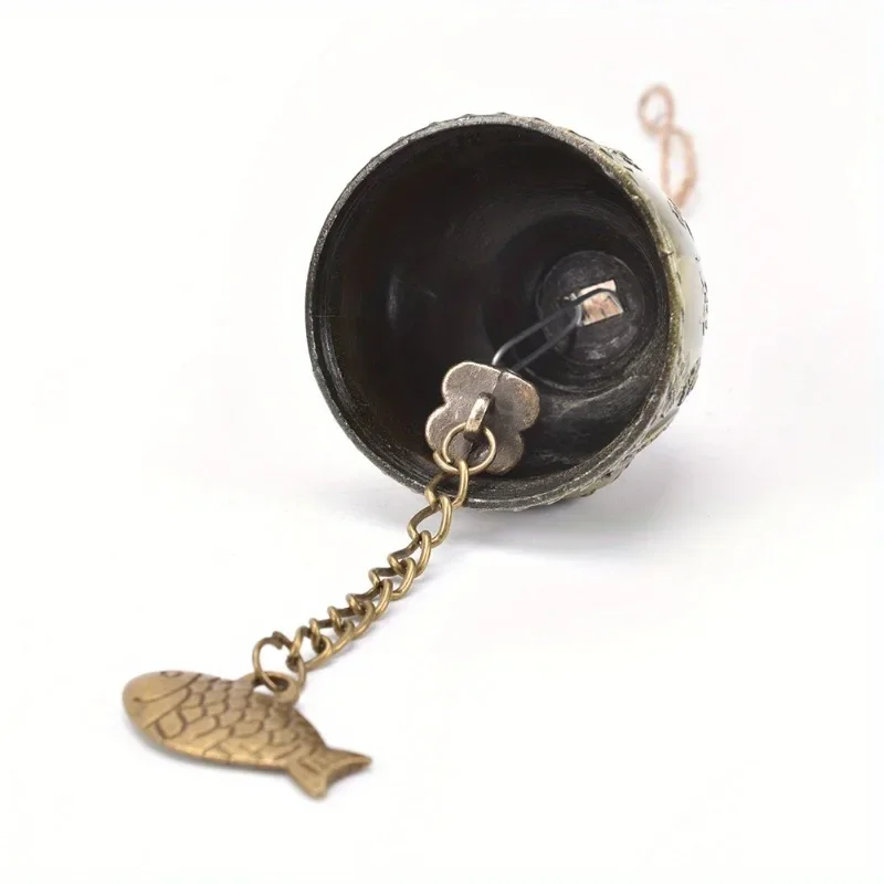 Image 5: Carillon éolien Feng Shui, artisanat cadeau pour la bonne chance, bénédiction porte-bonheur, carillon éolien, Statue de bouddha, cloche, décoration suspendue pour maison et voiture