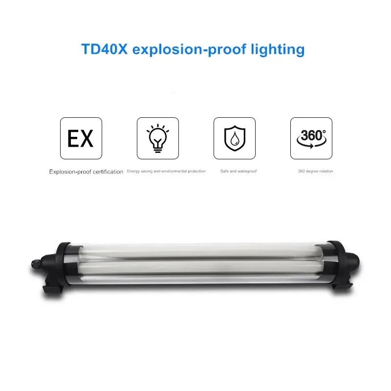 4W/6W/8W/12W Industrial Led Exposion-Proof Lamp CNC Machine Work Light For Garage Warehouse Workshop Sewing Machines Lighting