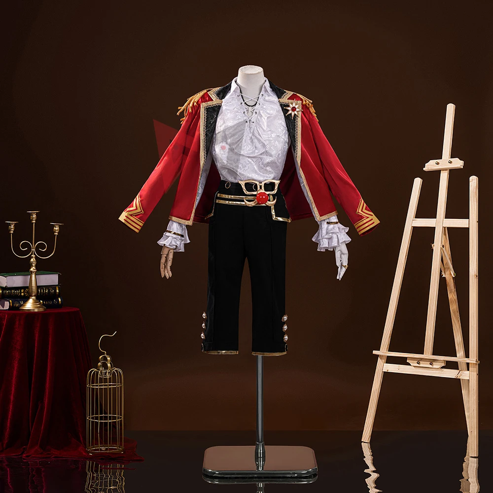الهوية الجديدة V خوسيه بادن الضابط الأول تأثيري حلي قميص معطف السراويل لعبة حفلة الهالوين مخصص