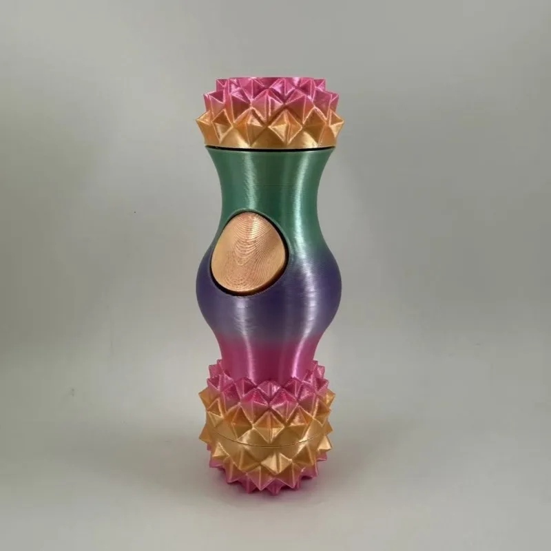 Little Ouchies Fidge 3D Printed Clicker Fidget Roller Spinner Fingertip Spinning Top Tip Gyro EDC Stress Relief Toy Anti Anxiety