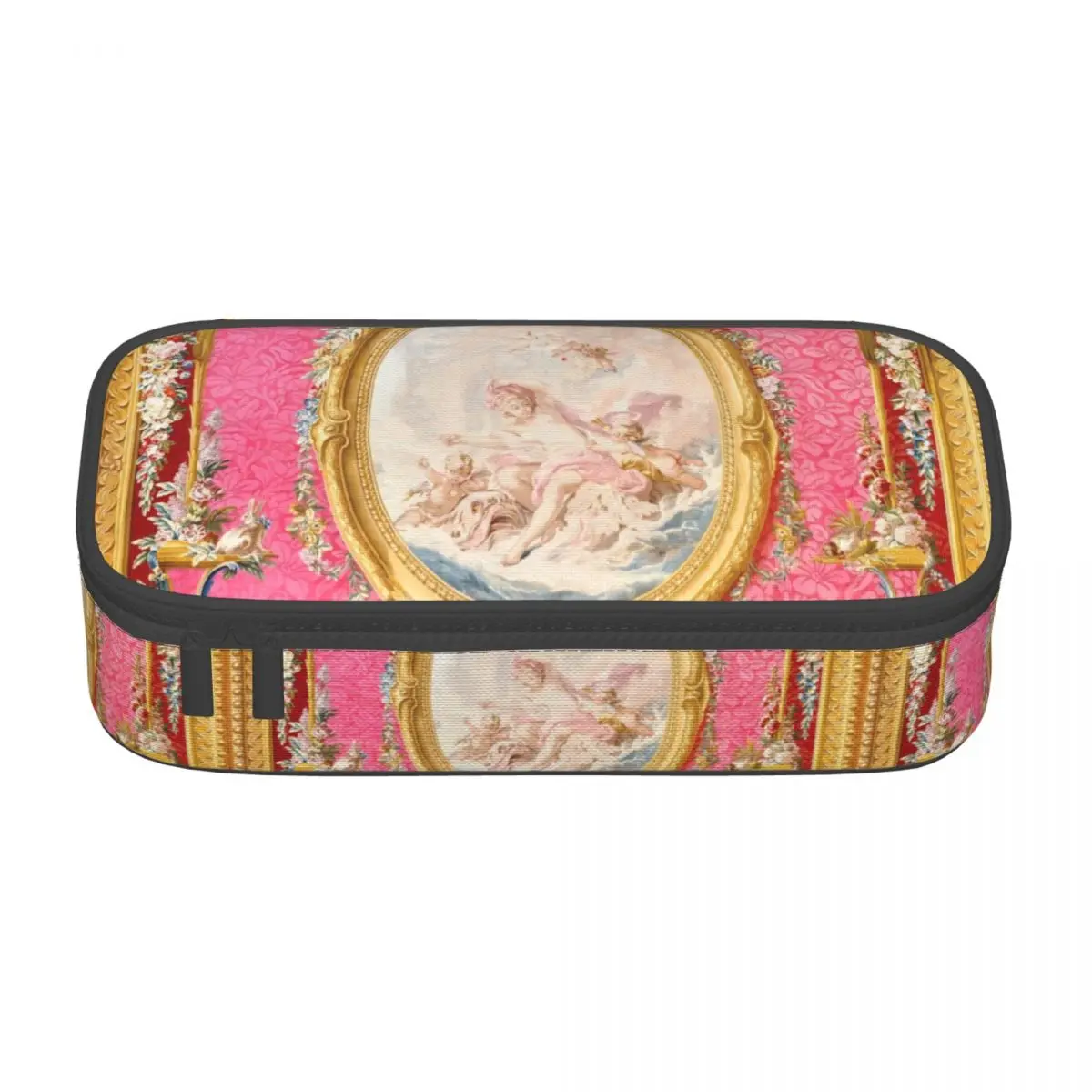 Custom Rococo Renaissance Venus Emerging Pencil Case for Girls Boys Large Capacity Boucher Art Pen Bag Box School Supplies