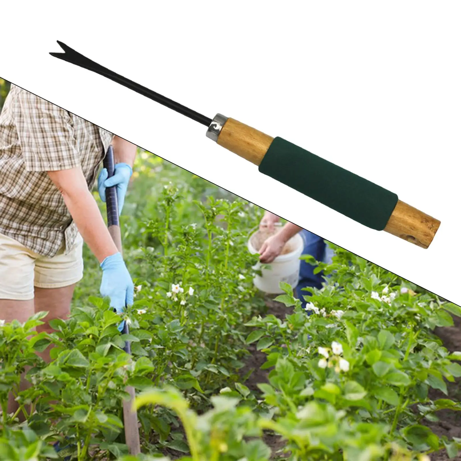 Weeds Puller Weeds Pulling Tool Multipurpose Wear Resistant for Planting Weeds Removal Tool Manual Weeder for for Garden Lovers