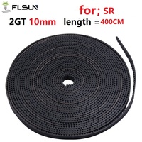 4M Flsun Super Racer Tooth Type Synchronous Belt Time 3d Printer Accessories SR 10mm Wide 2mm Drive Synchronization Wholesale