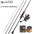 2.1m Rod 2000 Reel