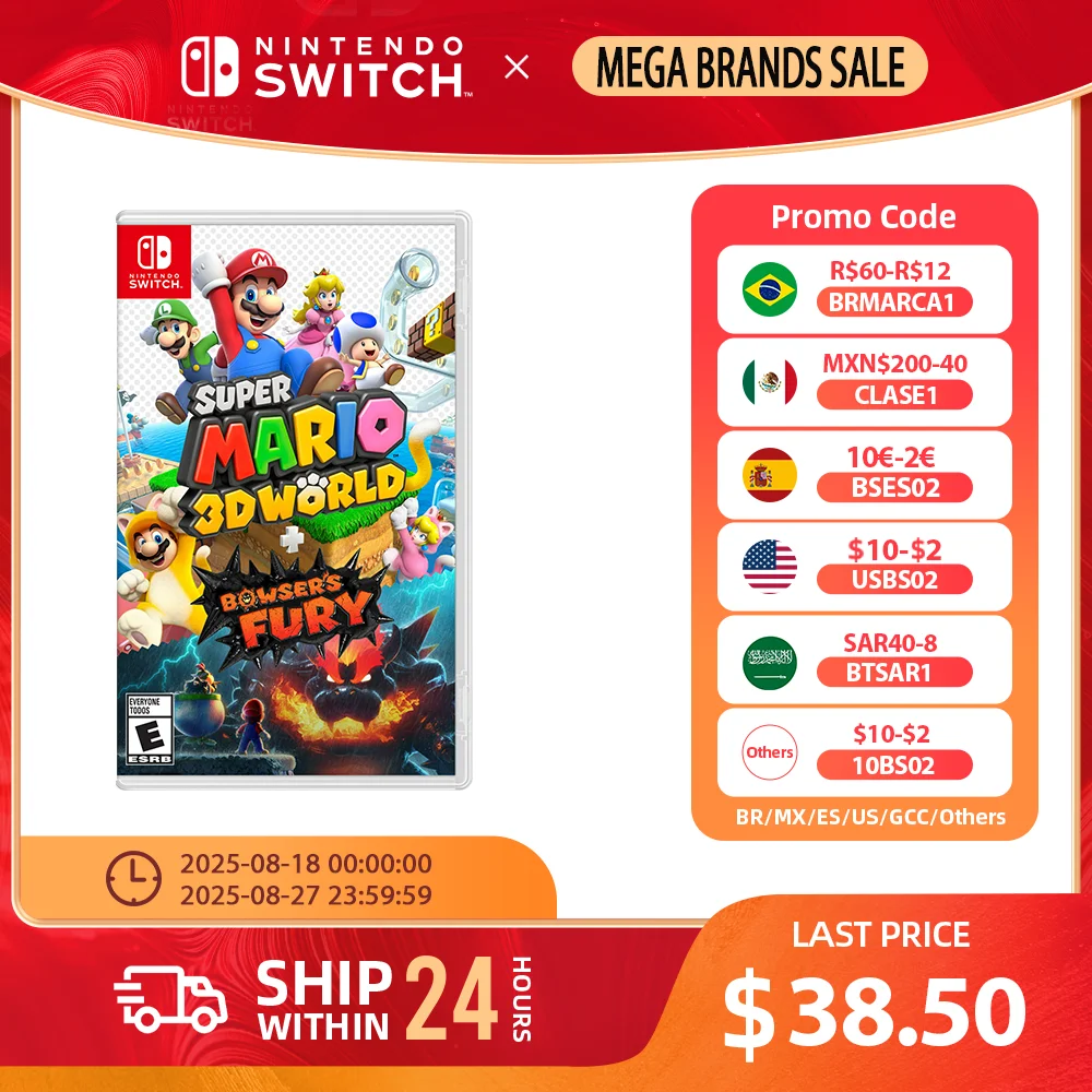 Super Mario 3D World + Bowser's Fury: Nintendo Switch'taki En