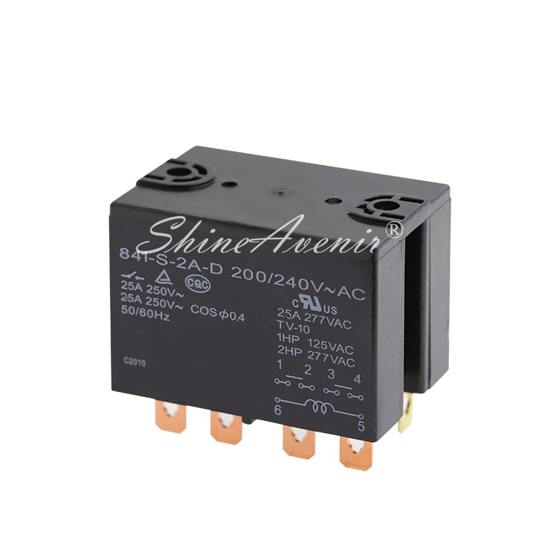 5PCS 841-S-2A-D-12VDC 841-S-2A-D-24VDC 841-S-2A-D-200/240VAC DIP-6 New Original