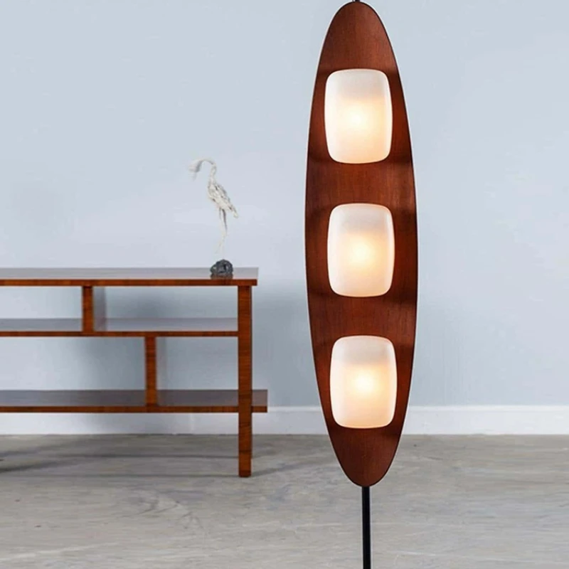 

Medieval sofa living room lamps bedroom pea lamp high sense sailing retro vertical decorative floor lamp