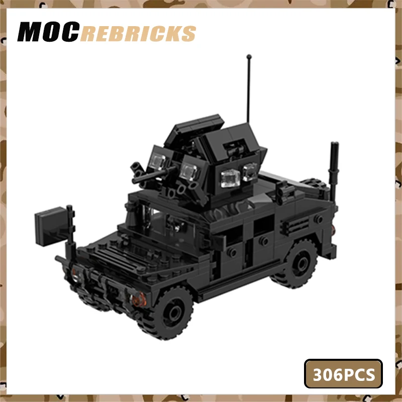 

Конструктор военное оружие серии HMMWV, строительные блоки MOC, Обучающие игрушки «сделай сам» для детей, рождественские подарки