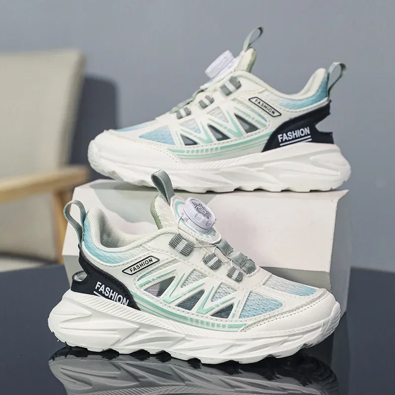 

2024 Spring and Summer New Boys' Wear-resistant Sandals, Breathable Girls' Trendy Casual Non-slip Versatile Running Shoes