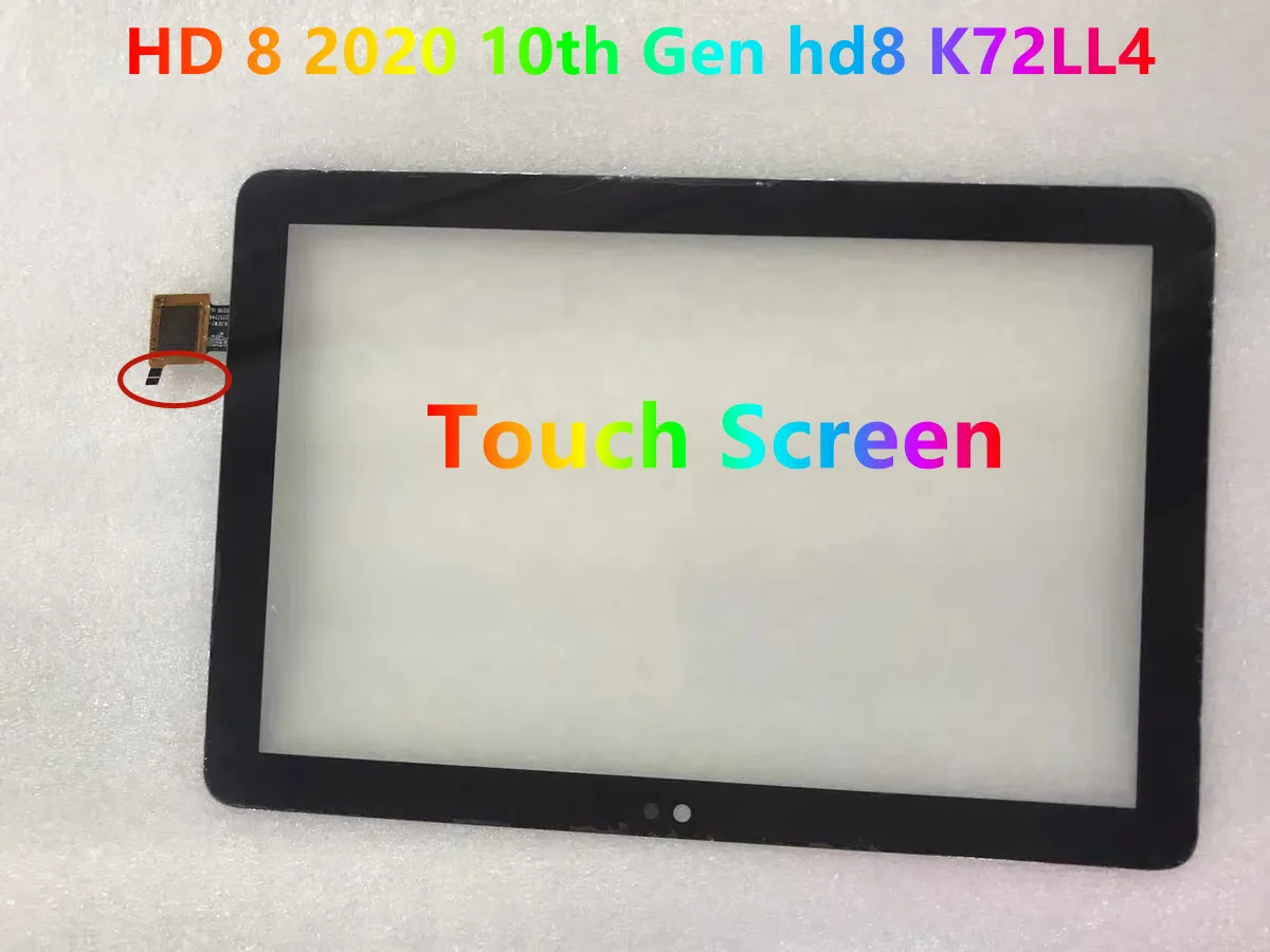 Imagem -05 - Display Lcd Touch Screen Digitalizador Montagem de Vidro Apto para Amazon Fire hd 2023 Hd8 2023 10th Gen K72ll4 100 Testado