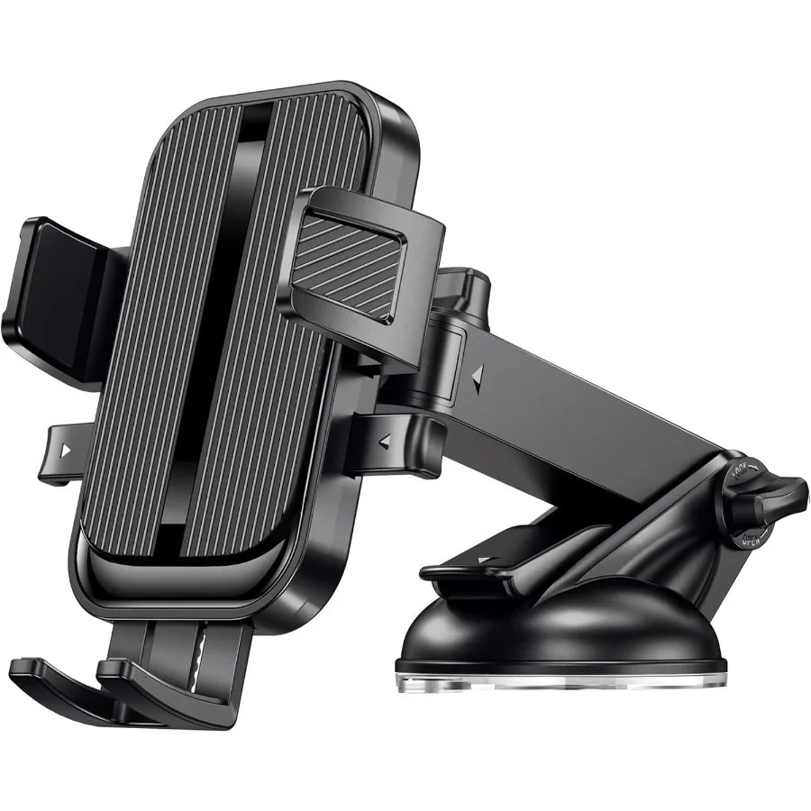 

Universal Car Phone Holder Adjustable Cell Phone Mount for Car Dashboard and Windshield Phone Holders for Your Car Hands Free A